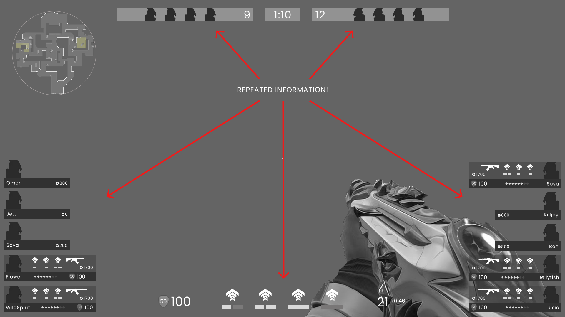 Wireframe for the Replay System first iteration